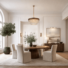 Crystal Halo Chandelier - Blushlighting