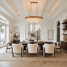 Crystal Rectangular Chandelier - Blushlighting