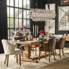 Crystal Rectangular Chandelier-Chandelier-Blushlighting-Blushlighting