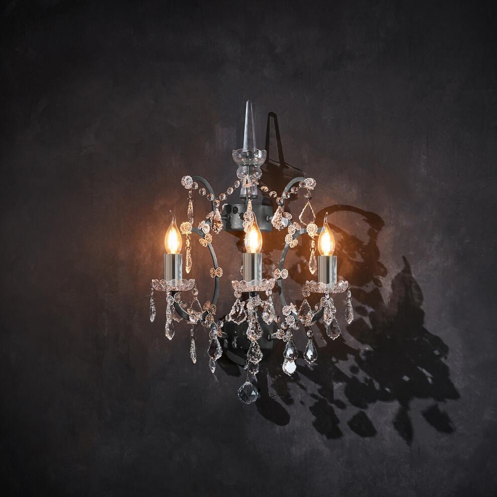 Crystal Sconce Natural - NaturalBlushlighting