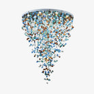 Crystal Stone Crystal Spiral Chandelier - Support customized drawingsBlushlighting