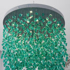 Crystal Stone Crystal Spiral Chandelier - Support customized drawingsBlushlighting