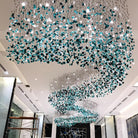 Crystal Stone Crystal Spiral Chandelier - Support customized drawingsBlushlighting