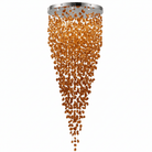 Crystal Stone Crystal Spiral Chandelier - Round Canopy ∅ 39.4″ x H 59.1″ / Dia 100cm x H 150cmBlushlighting