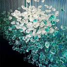 Crystal Stone Crystal Spiral Chandelier - Support customized drawingsBlushlighting