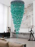 Crystal Stone Crystal Spiral Chandelier - Support customized drawingsBlushlighting