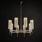 Crystalia Modern Sculptural Ring Chandelier - Blushlighting