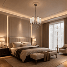 Crystalia Modern Sculptural Ring Chandelier - Blushlighting