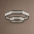 Crystara Modern Moroccan Stone Chandelier - Ø39.4" × H11.8" (Ø100 × H30 cm)Blushlighting