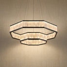 Crystara Modern Moroccan Stone Chandelier - Ø39.4" × H11.8" (Ø100 × H30 cm)Blushlighting