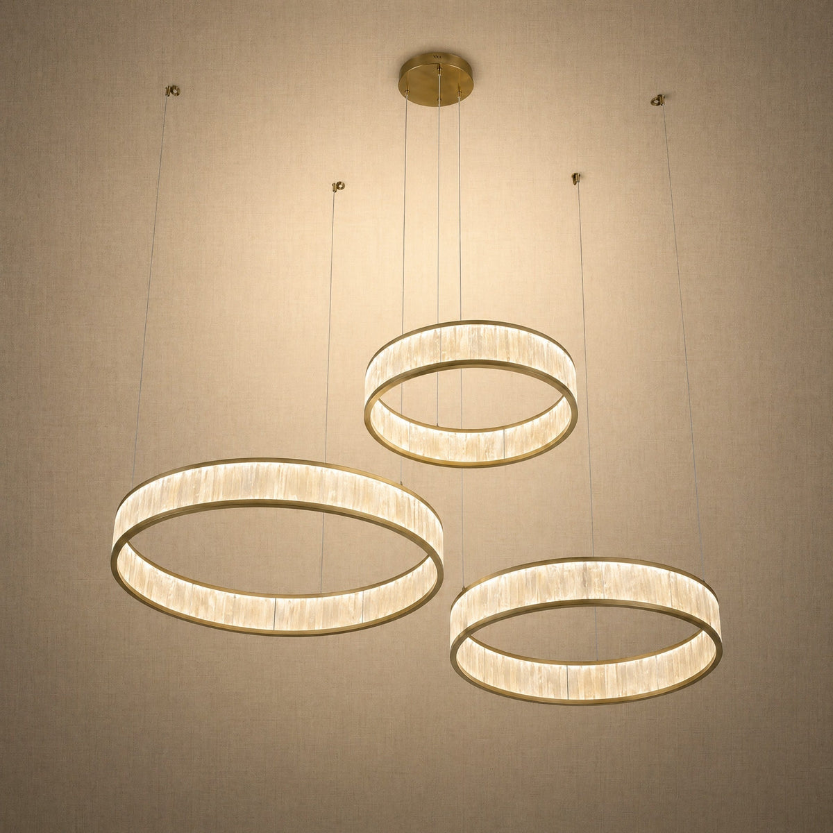 Crystara Modern Natural Moroccan Stone Chandelier - Blushlighting