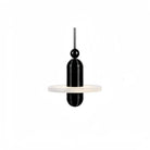 Csilla Alabaster Pendant Light-Pendant for living room,Pendant for kitchen,Pendant for bathrooms,Pendant for bedrooms,Pendant for foyer,Pendant for stairways,Pendant for dining room-A - 7.1" x 5.9"-Black-Blushlighting