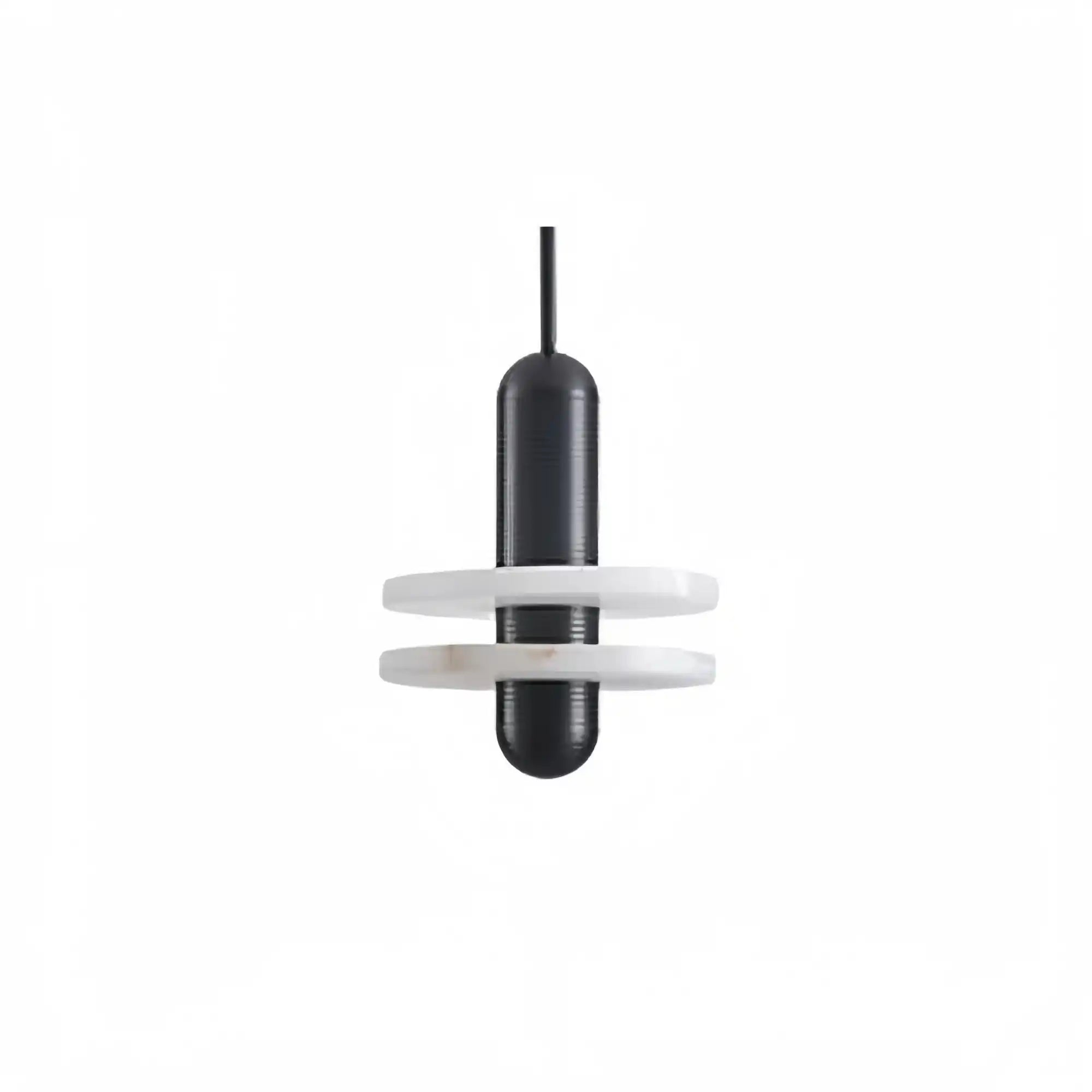 Csilla Alabaster Pendant Light-Pendant for living room,Pendant for kitchen,Pendant for bathrooms,Pendant for bedrooms,Pendant for foyer,Pendant for stairways,Pendant for dining room-B - 7.1"H x 9.8"D-Black-Blushlighting