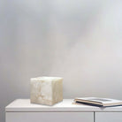 Cube Alabaster Table Lamp - 4.7"Blushlighting