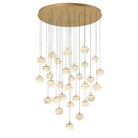Cudor Round LED Chandelier-Chandelier-Blushlighting