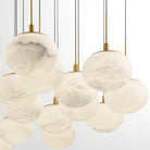 Cudor Round LED Chandelier-Chandelier-Antique Brass-31 Light-Blushlighting