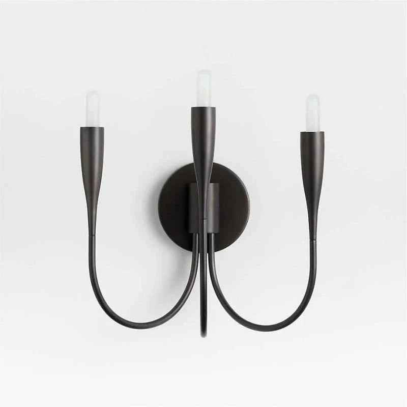 Curve Candelabra Wall Sconce - Blushlighting