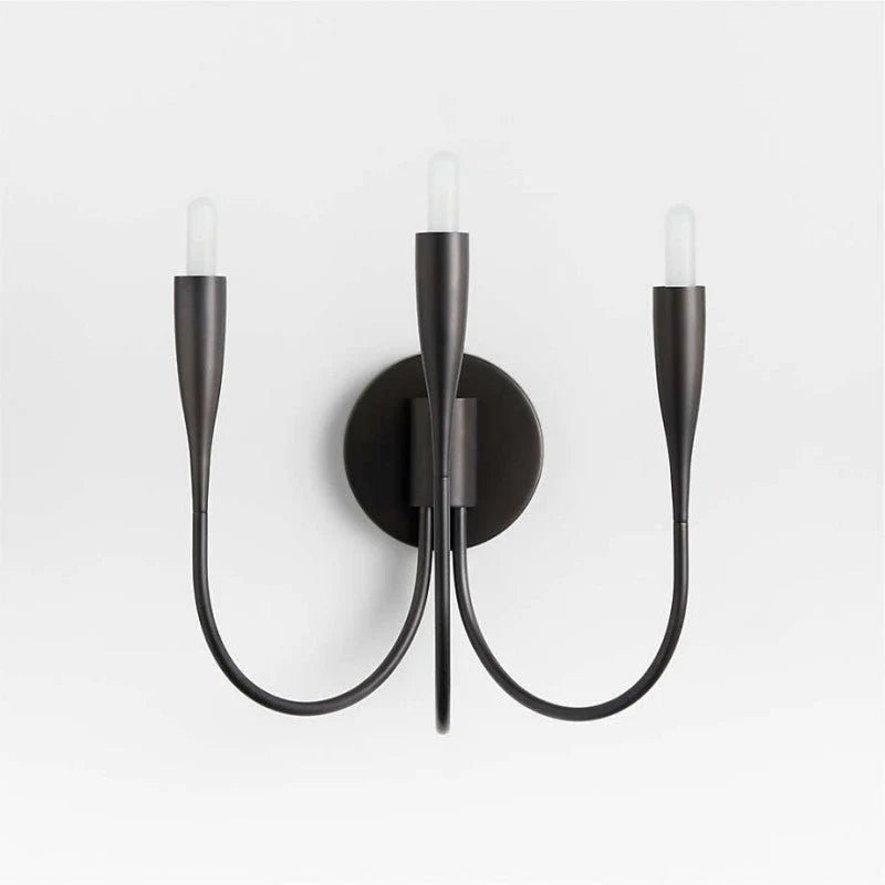 Curve Candelabra Wall Sconce - Blushlighting