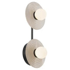 Dahlia Alabaster LED Vanity Light - Bronze2 LightBlushlighting