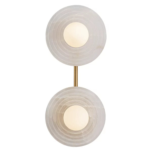 Dahlia Alabaster LED Vanity Light-Blushlighting-Blushlighting