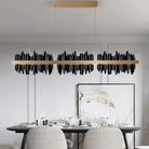 Dahlia Dining Room Chandelier 47" - Style ABlushlighting