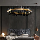 Dahlia Modern Ring Chandelier - Blushlighting