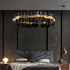 Dahlia Modern Ring Chandelier - Blushlighting