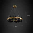 Dahlia Modern Ring Chandelier - Blushlighting