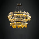 Dahlia Multiple Tier Round Chandelier - Blushlighting