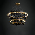 Dahlia Multiple Tier Round Chandelier - Blushlighting