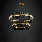 Dahlia Multiple Tier Round Chandelier - Blushlighting
