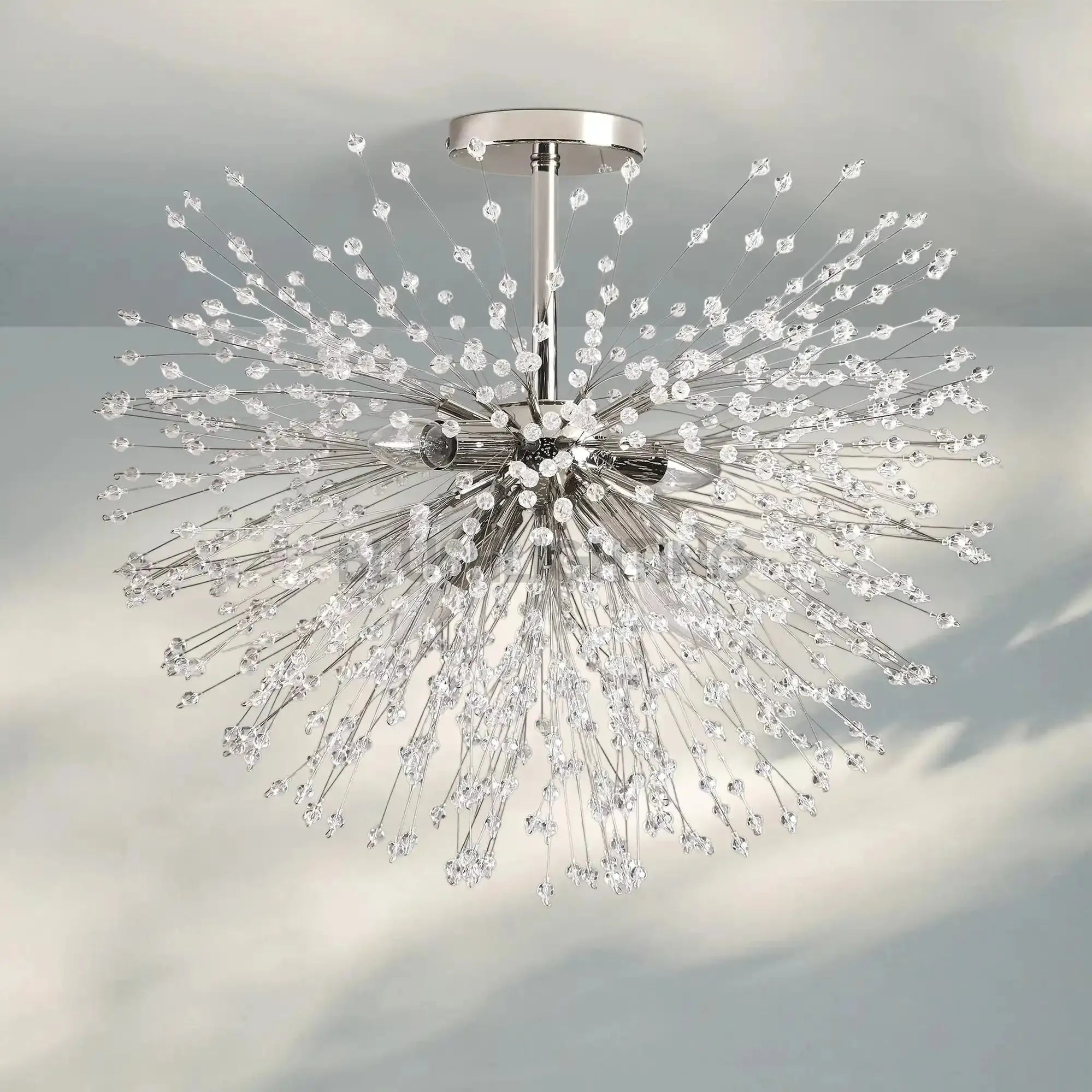 Dandelion Flush Mount - BrassBlushlighting