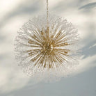 Dandelion Round Chandelier 22''30''43''-Lighting-BRASS-22"-Blushlighting