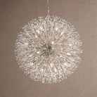 Dandelion Round Chandelier 22''30''43'' - Silver43"Blushlighting