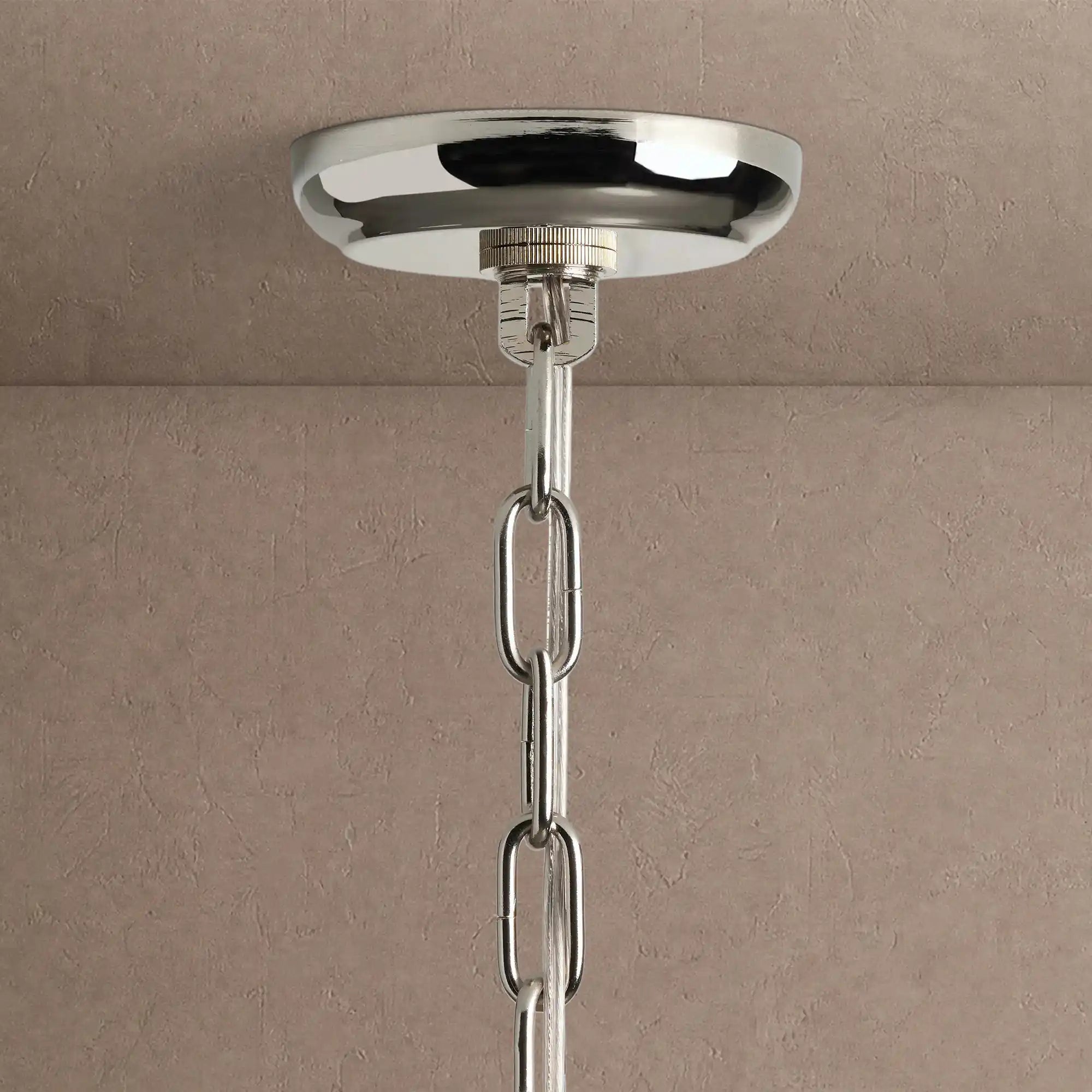 Dandelion Round Chandelier 22''30''43'' - Silver43"Blushlighting