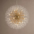 Dandelion Round Chandelier 22''30''43'' - Brass43"Blushlighting