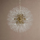 Dandelion Round Chandelier 22''30''43'' - Silver30"Blushlighting