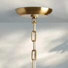 Dandelion Round Chandelier 22''30''43'' - Brass22"Blushlighting
