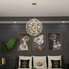 Dandelion Spherical Crystal Pendant Light - Blushlighting