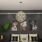Dandelion Spherical Crystal Pendant Light - Blushlighting