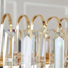Danilo Multiple Tier Crystal Chandelier - Diameter ( 15.8 in ) x Height ( 47.3 in )Blushlighting