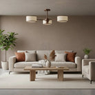 Daphne Fabric Flush Mount-Lighting-Blushlighting-Blushlighting