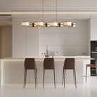 Daphne Linear Chandelier 62"-Lighting-Ecru-Blushlighting