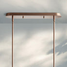 Daphne Linear Chandelier 62" - EcruBlushlighting