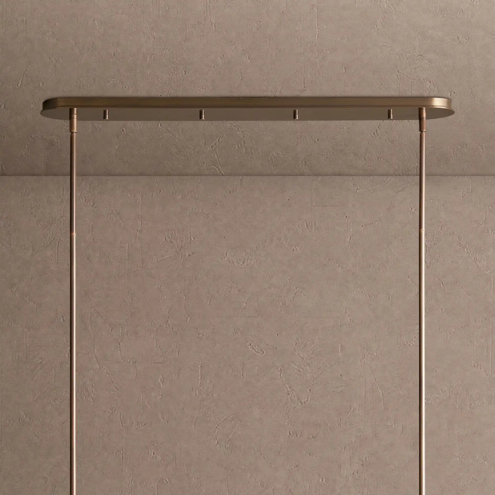 Daphne Linear Chandelier 62" 72" - Black & White72"Blushlighting