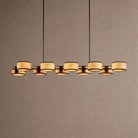 Daphne Linear Chandelier 62" 72" - Black & White72"Blushlighting