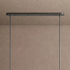 Daphne Linear Chandelier 62" 72" - Black & White72"Blushlighting