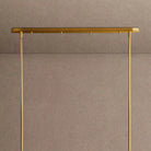 Daphne Metal Linear Chandelier - Warm Black72"Blushlighting