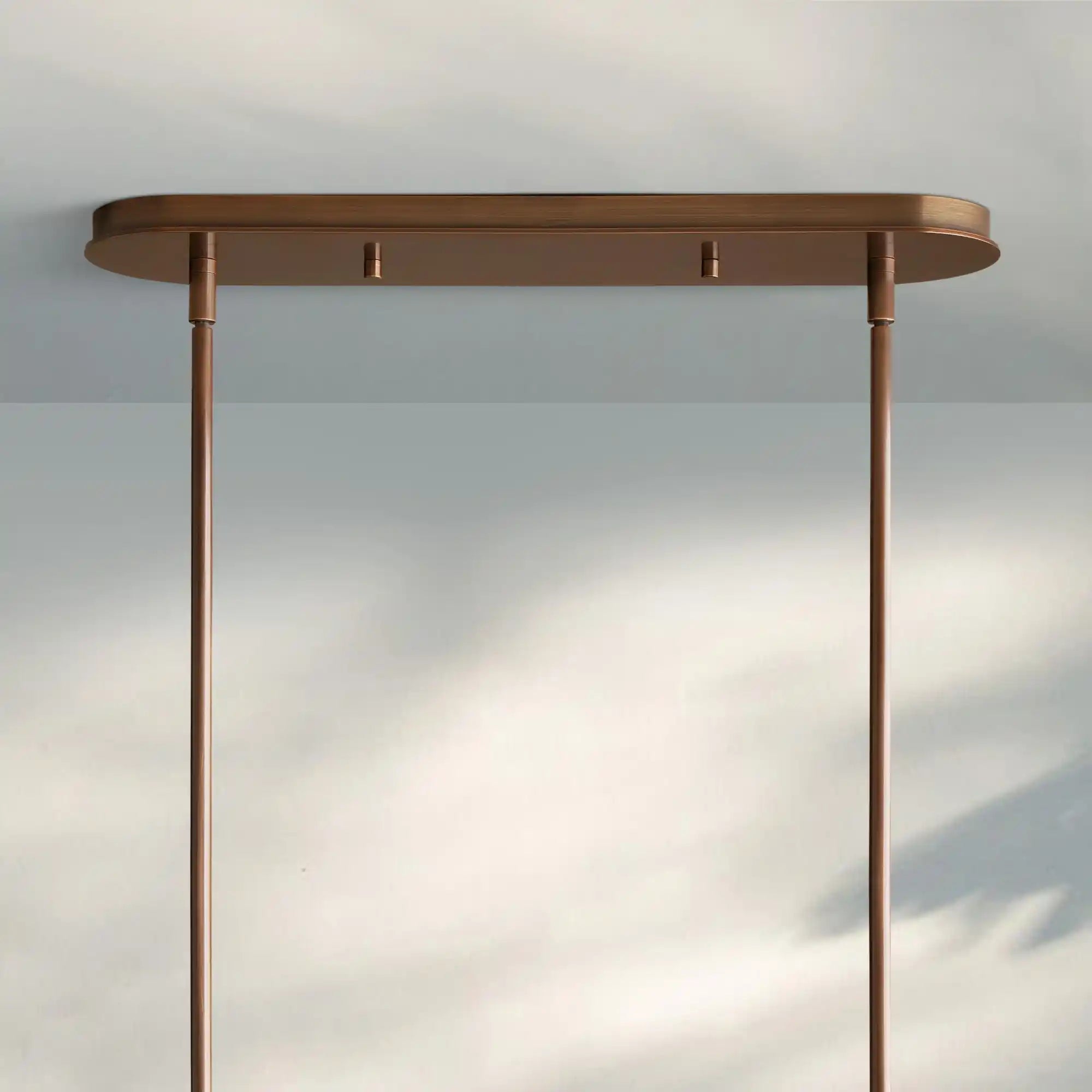 Daphne Metal Linear Chandelier-Lighting-Blushlighting-Blushlighting