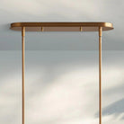 Daphne Metal Linear Chandelier-Lighting-Blushlighting-Blushlighting
